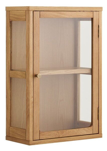 Závesná vitrína v prírodnej farbe 40x60x20 cm Zamora – House Nordic