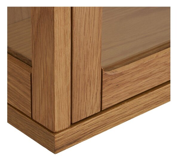 Závesná vitrína v prírodnej farbe 40x60x20 cm Zamora – House Nordic