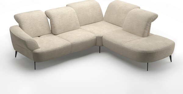 ROHOVÁ SEDAČKA, textil, piesková Sit & More - Sedačky, Online Only