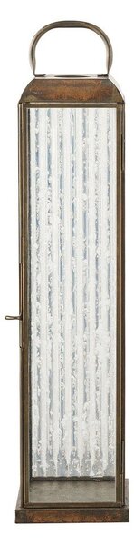 Kovový/sklenený lampáš (výška 49 cm) Herslev – House Nordic
