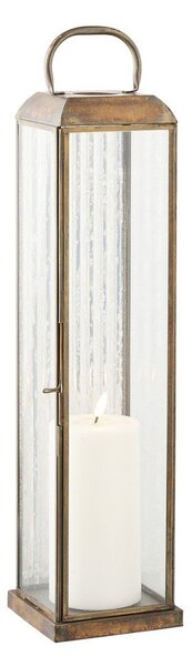 Kovový/sklenený lampáš (výška 49 cm) Herslev – House Nordic