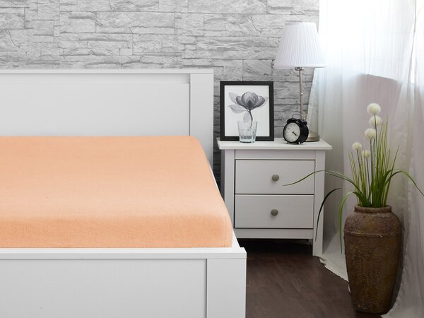 XPOSE® Froté plachta Exclusive - marhuľová 200x220 cm