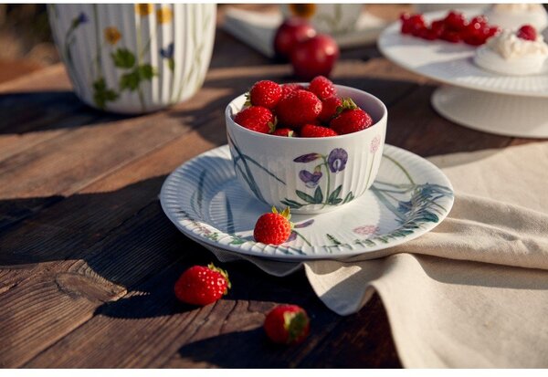 Biely dezertný porcelánový tanier ø 22 cm Hammershøi Summer – Kähler Design