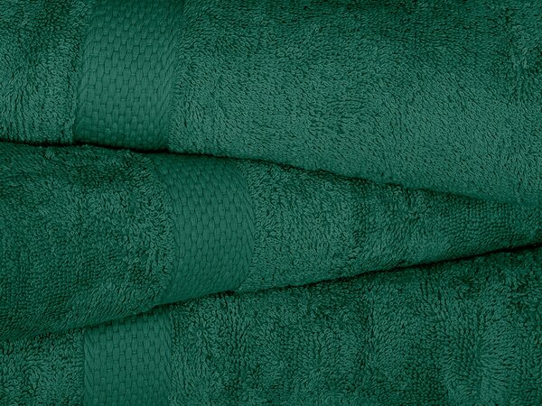 XPOSE® Froté uterák VERONA - smaragdovo zelený 50x90 cm