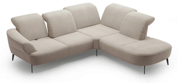 ROHOVÁ SEDAČKA, textil, béžová Sit & More - Sedačky, Online Only
