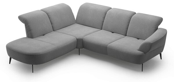 ROHOVÁ SEDAČKA, textil, sivá Sit & More - Sedačky, Online Only