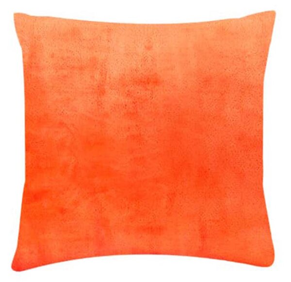 XPOSE® Mikroplyšová obliečka na vankúš - oranžová 40x40
