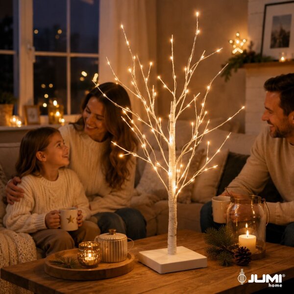Dekoratívny LED stromček 60 cm, 24 LED