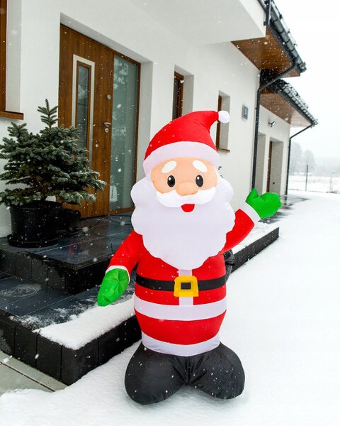 Nafukovací Santa Claus s LED osvetlením 125 cm