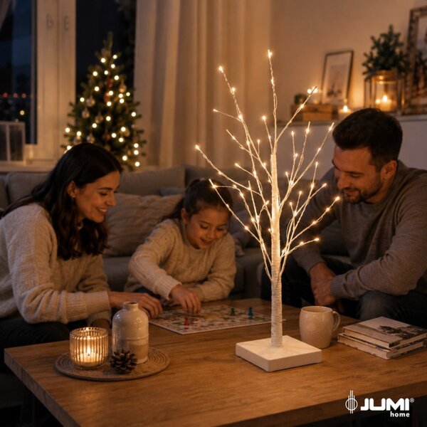 Dekoratívny LED stromček 60 cm, 24 LED