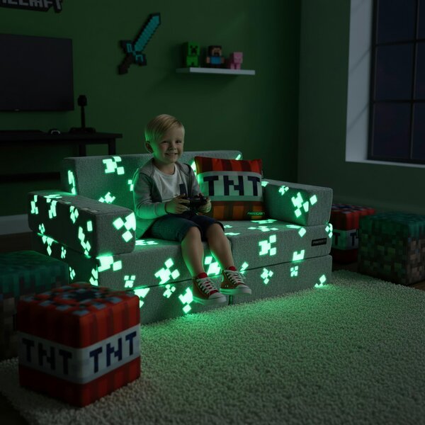 POHOVKA PRE DETI A MLÁDEŽ Minecraft - Sedačky, Online Only