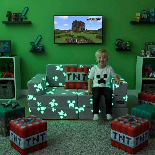 POHOVKA PRE DETI A MLÁDEŽ Minecraft - Sedačky, Online Only