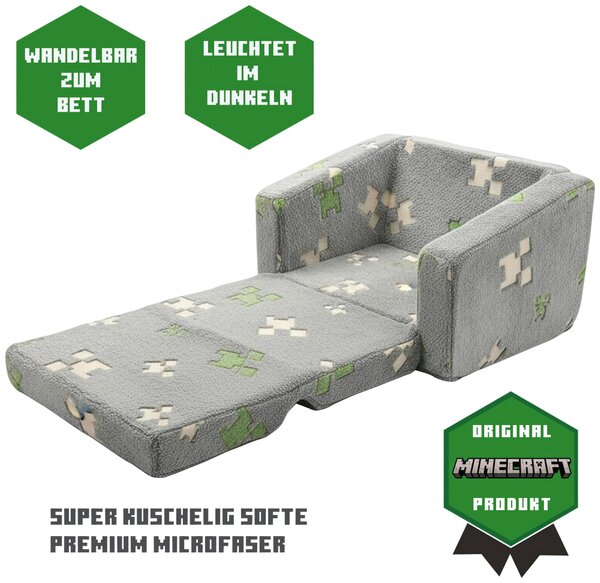 POHOVKA PRE DETI A MLÁDEŽ Minecraft - Sedačky, Online Only