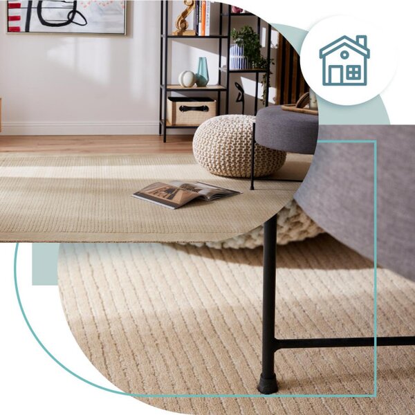 Koberec York Handloom béžový