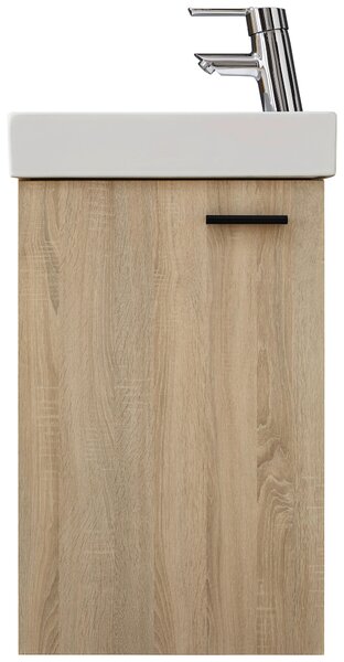 HOSŤOVSKÁ KÚPEĽŇA, dub sonoma, 40 cm home24 - Kúpeľňové skrinky, Online Only