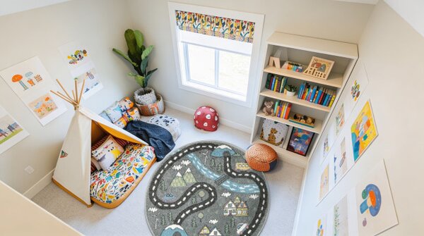 Detský koberec Lima E182A sivý
