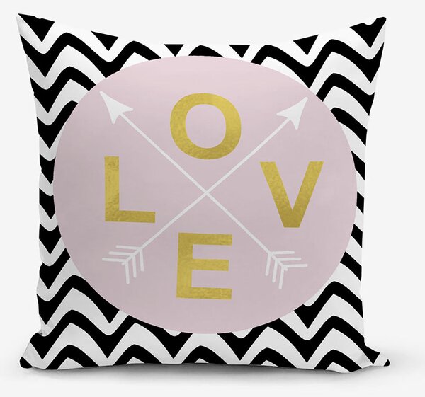XPOSE® Set obliečok na vankúš LOVE 40x40 cm - set 5ks