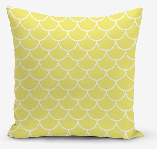 XPOSE® Set obliečok na vankúš LEMON 40x40 cm - set 4ks