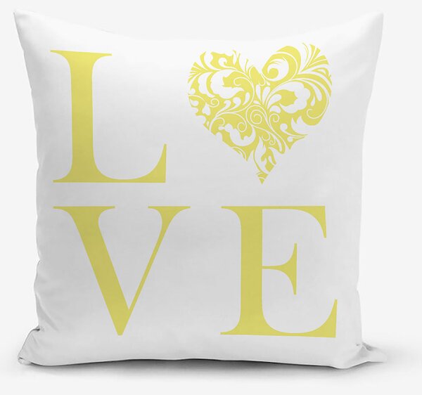 XPOSE® Set obliečok na vankúš LEMON 40x40 cm - set 4ks