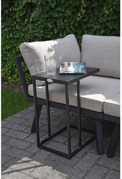 Oceľový záhradný odkladací stolík 43x30,5 cm Dorea – Garden Pleasure