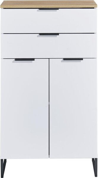 STREDNE VYSOKÁ SKRINKA, farba duba, 60/106/32 cm home24 - Kúpeľňové skrinky, Online Only