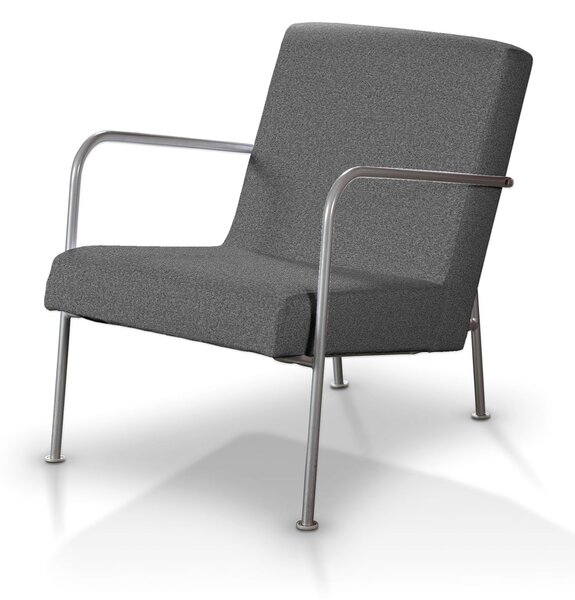Poťah na kreslo Ikea PS farba produktu sivá látka zapletaná