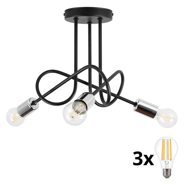Prisadený luster OXFORD 3xE27/15W/230V