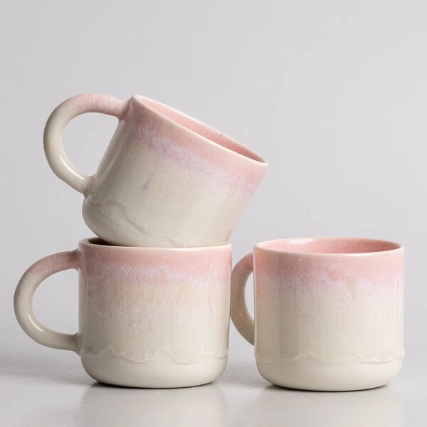 Porcelánový hrnek s ouškem Lotus 300 ml