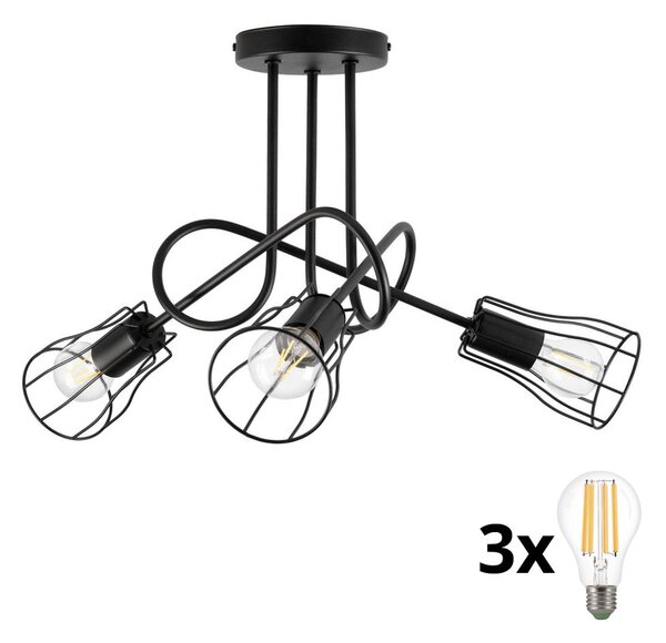 Prisadený luster OXFORD 3xE27/15W/230V