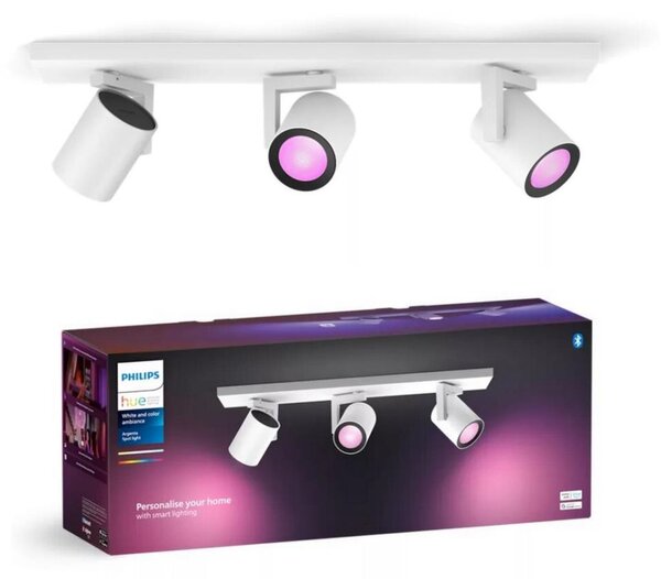 Philips - LED RGBW Stmievateľné bodové svietidlo Hue ARGENTA 3xGU10/4,2W/230V
