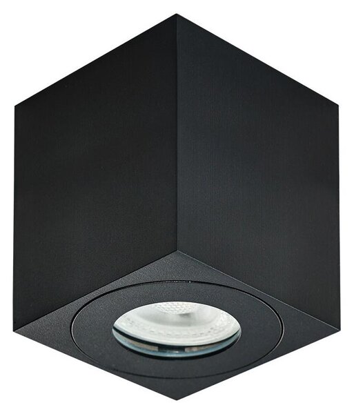 Emithor 48623 - Kúpeľňové bodové svietidlo ALUX 1xGU10/35W/230V IP44 čierna