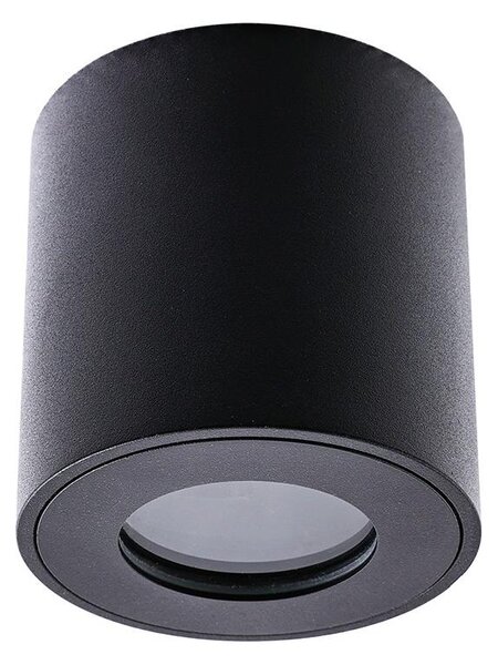 Emithor 48621 - Kúpeľňové bodové svietidlo ALMAN 1xGU10/35W/230V IP44 čierna
