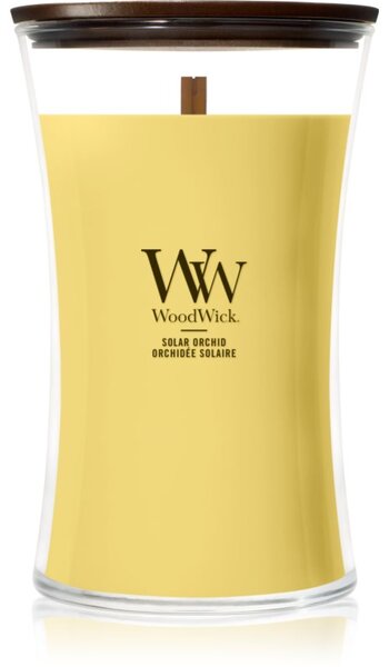 Woodwick Solar Orchid vonná sviečka s dreveným knotom 610 g
