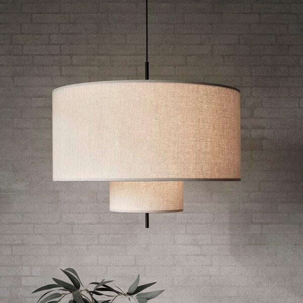 NEW WORKS Stolová lampa Margin, Black / Beige