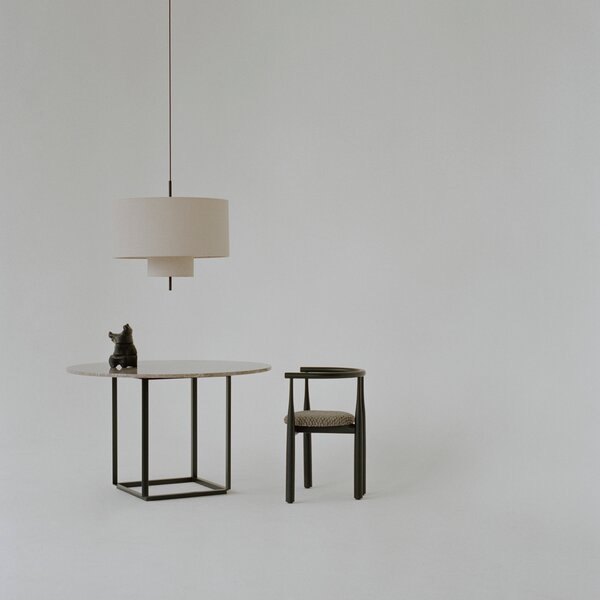 NEW WORKS Stolová lampa Margin, Black / Beige