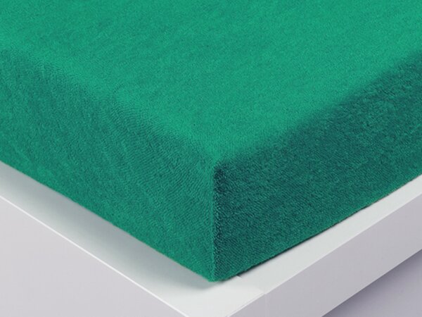 XPOSE® Froté plachta Exclusive - zelenkavá 160x200 cm