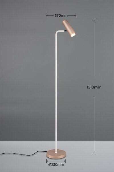 Trio T412400165 stojacia lampa MARLEY GU10