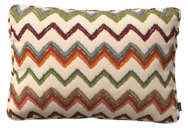 Gabika so šnúrkou, obliečka 60x40cm farba produktu viacfarebná látka zapletaná, vzorované