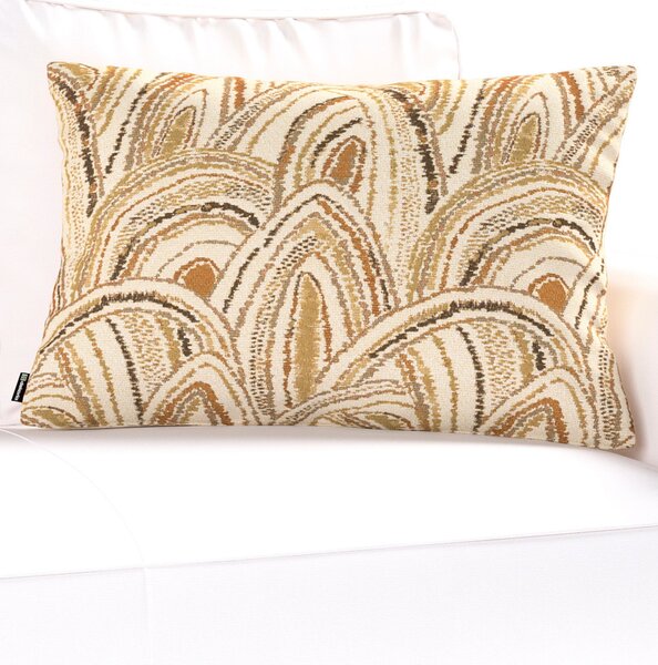 Karin - jednoduchá obliečka, 60x40cm farba produktu béžová látka zapletaná, vzorované