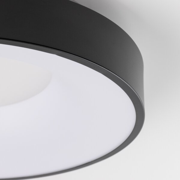 Brilagi - stmievateľné LED stropné svietidlo FALCON II LED/67W/230V priemer 40 cm čierne s diaľkovým ovládaním