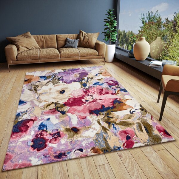 Hanse Home Kusový koberec Gobelin 105873 Red Multicolored - 60x90 cm