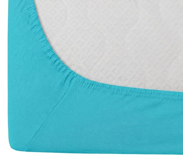 Jersey plachta HIGHFIT tyrkysová 90 x 200 cm