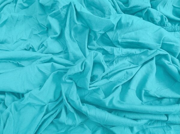 Jersey plachta HIGHFIT tyrkysová 90 x 200 cm