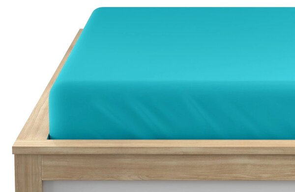 Jersey plachta HIGHFIT tyrkysová 90 x 200 cm