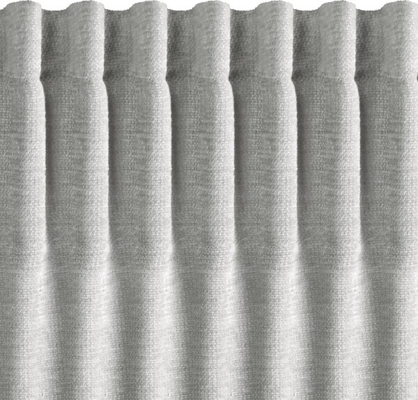 ZÁVES NA PÁSKE NILO 140X270 CM STRIEBORNÁ