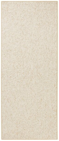 BT Carpet, Behúň Wolly 102843, 80x200, biela, obývacia izba