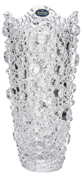 KRIŠTÁĽOVÁ VÁZA BOHEMIA CRYSTAL 300MM