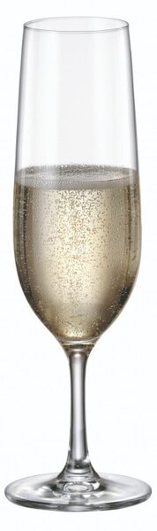 BOHEMIA PRESTIGE MILA POHÁR NA ŠAMPANSKÉ 270ML SADA 6KS