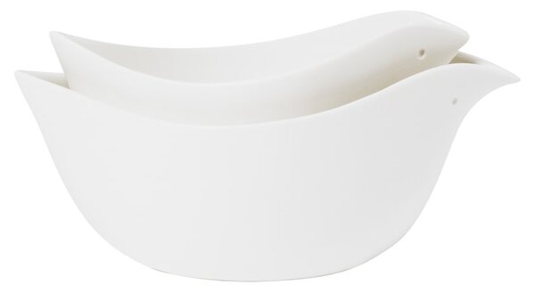 Porcelánová miska Early Bird – sada 2 ks