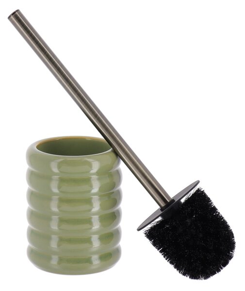 WC kefa Olive, olivová/s prvkami vo farbe nerez